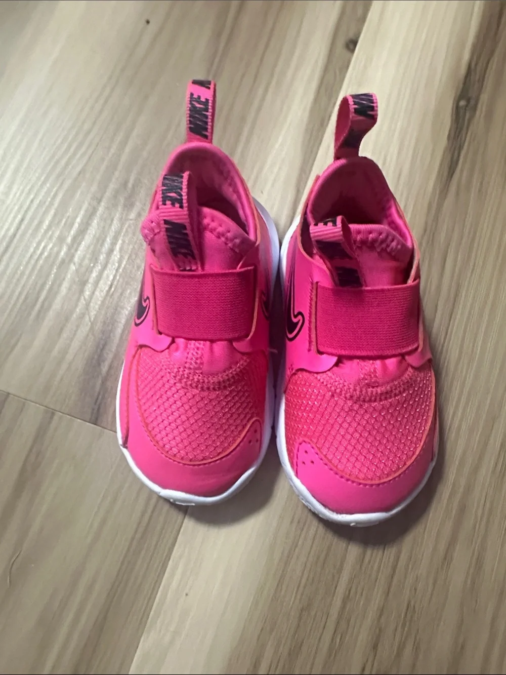 Nike Kids Bright Pink Slip-On Athletic Sneakers